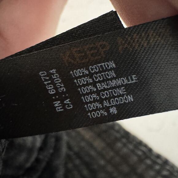 Anthropologie Daily Practice Gauzy Ruffled Top Sz S Gray Boho Cotton Cropped - Picture 6 of 10